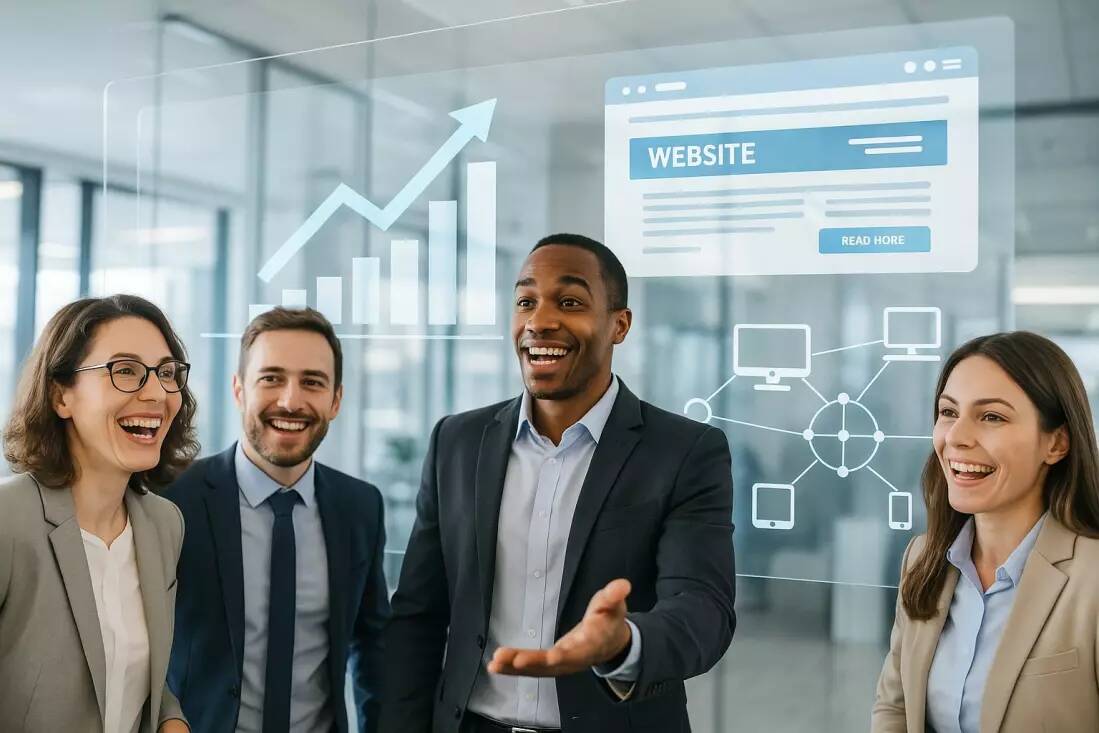 Strategia budowy strony internetowej – analityk planujący pozyskiwanie klientów i budowanie autorytetu