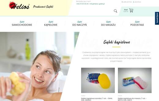 Sklep internetowy - Helios Gąbki - zdjęcie 1