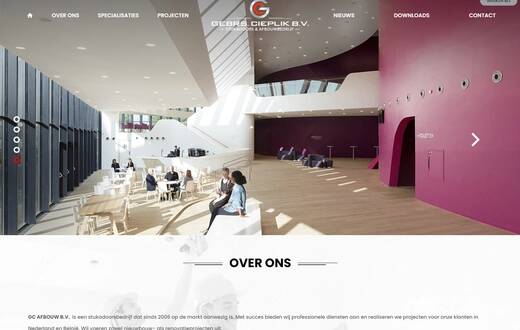 Strona internetowa - GC Afbouw B.V. - zdjęcie 1