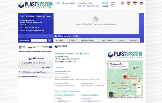 Strona internetowa - Plastsystem - zdjęcie 1