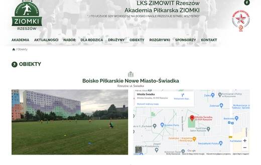 Strona internetowa - Akademia Piłkarska ZIOMKI - zdjęcie 1