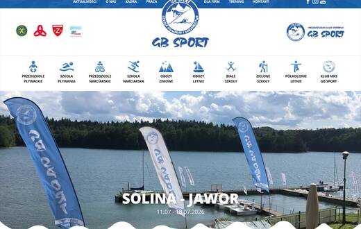 strony internetowe rzeszów i podkarpacie, www dla GB Sport
