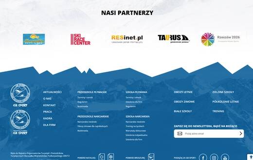 stworzyliśmy nową stronę WWW dla klienta GB Sport Rzeszów