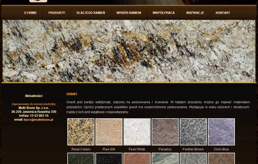 Strona internetowa - Multi Stone - zdjęcie 2