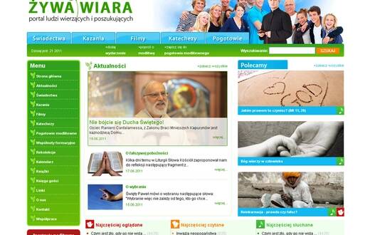 Portal internetowy - Żywa Wiara - zdjęcie 2