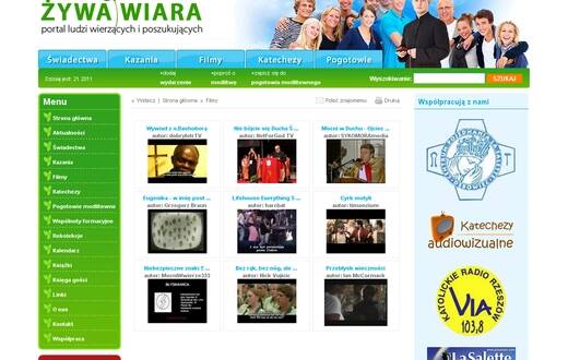 Portal internetowy - Żywa Wiara - zdjęcie 1