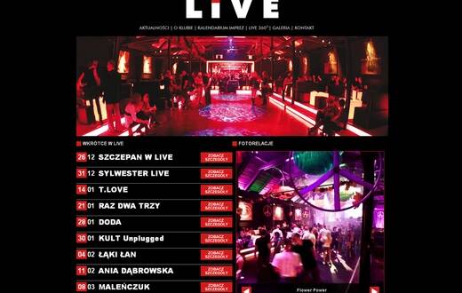 Strona internetowa - LIVE - zdjęcie 1