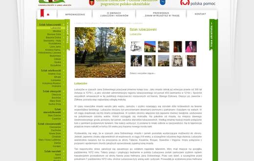 Strona internetowa - Na szlaku Jana III Sobieskiego - zdjęcie 1