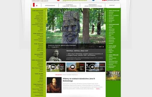 Strona internetowa - Na szlaku Jana III Sobieskiego - zdjęcie 2