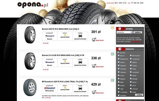 Sklep internetowy - Opona.pl - zdjęcie 2