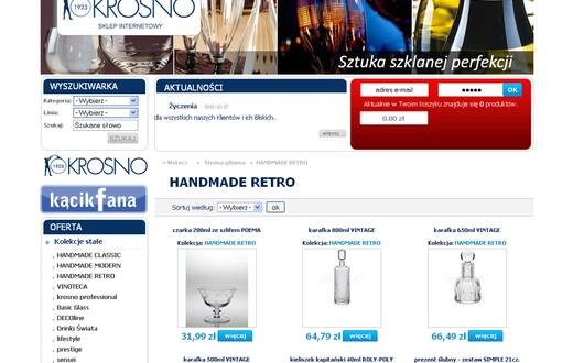 Sklep internetowy - Krosno S.A. - zdjęcie 4