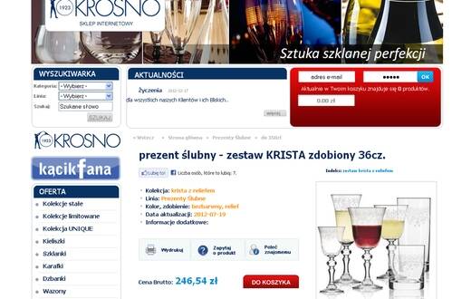 Sklep internetowy - Krosno S.A. - zdjęcie 5