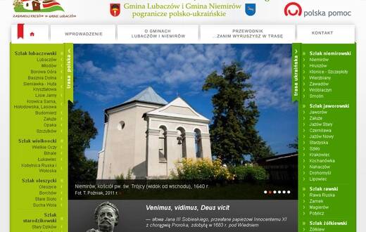 Strona internetowa - Na szlaku Jana III Sobieskiego - zdjęcie 4