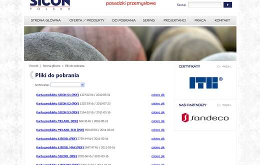 Strona internetowa - Sicon - zdjęcie 4