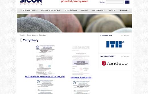 Strona internetowa - Sicon - zdjęcie 5