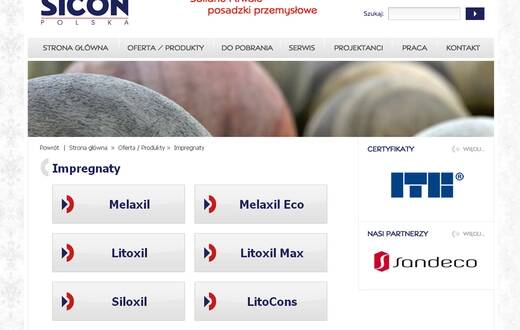Strona internetowa - Sicon - zdjęcie 8
