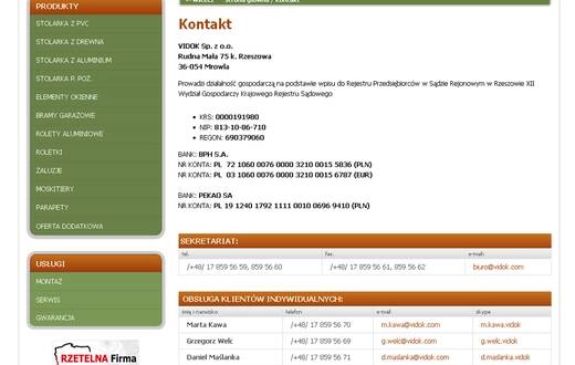 Strona internetowa - Vidok - zdjęcie 6