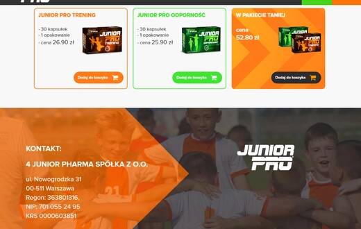 Sklep internetowy - Junior Pro - zdjęcie 4
