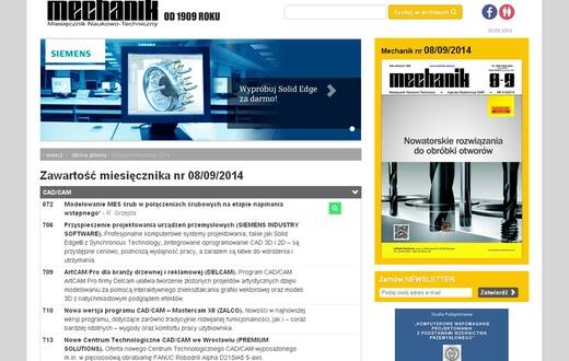 Portal internetowy - Mechanik - zdjęcie 4