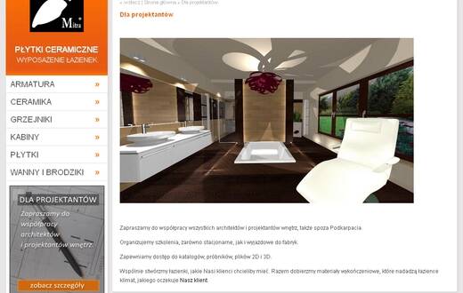 Strona internetowa - Mitra - zdjęcie 3