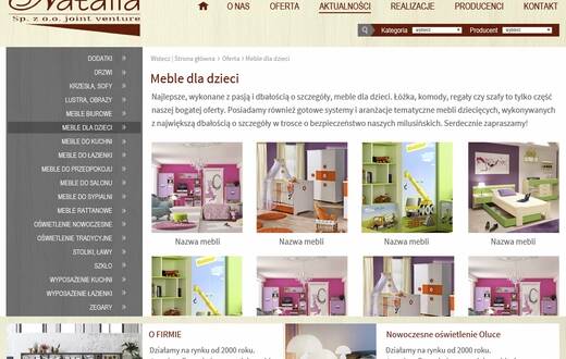 Strona internetowa - Natalia - zdjęcie 1