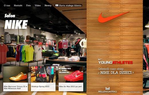 Strona internetowa - Salon NIKE - zdjęcie 1