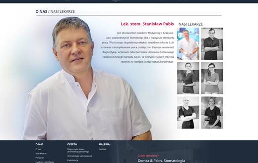 Strona internetowa - Stomatologia Domka i Pabis - zdjęcie 4