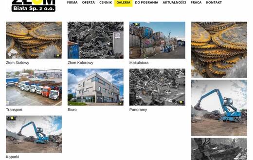 Strona internetowa - Złom Biała - zdjęcie 2