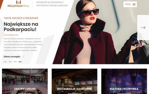 Strona internetowa - Millenium Hall - zdjęcie 5