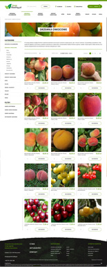 Sklep internetowy - Tanie Rośliny - widok tablet mobile