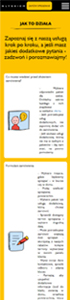 Rozwiązania e-commerce - Błyskiem - widok mobilny telefon